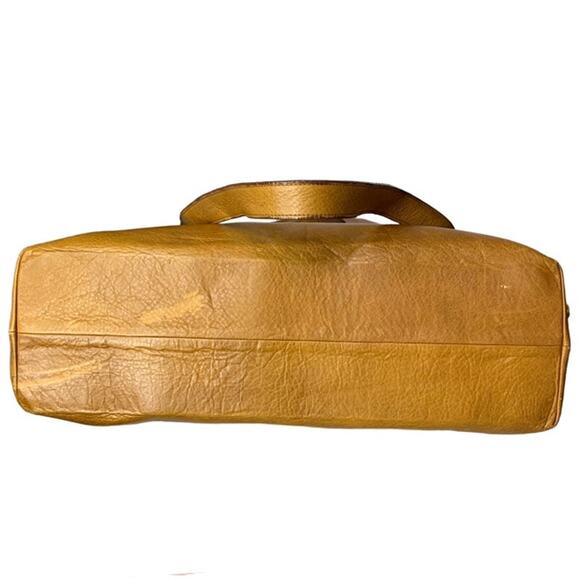 DARK'S Designs in Leather Tote American Bison Leather Made in USA - Picture 5 of 12